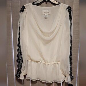 NWT/ VICTOR COSTA BLOUSE